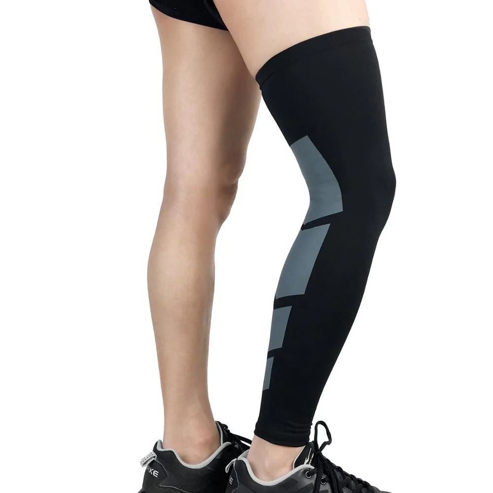 Sun Protective Cotton Knee Pad Calf Compression Sleeve Leg Sleeve Basketball Knee Pad