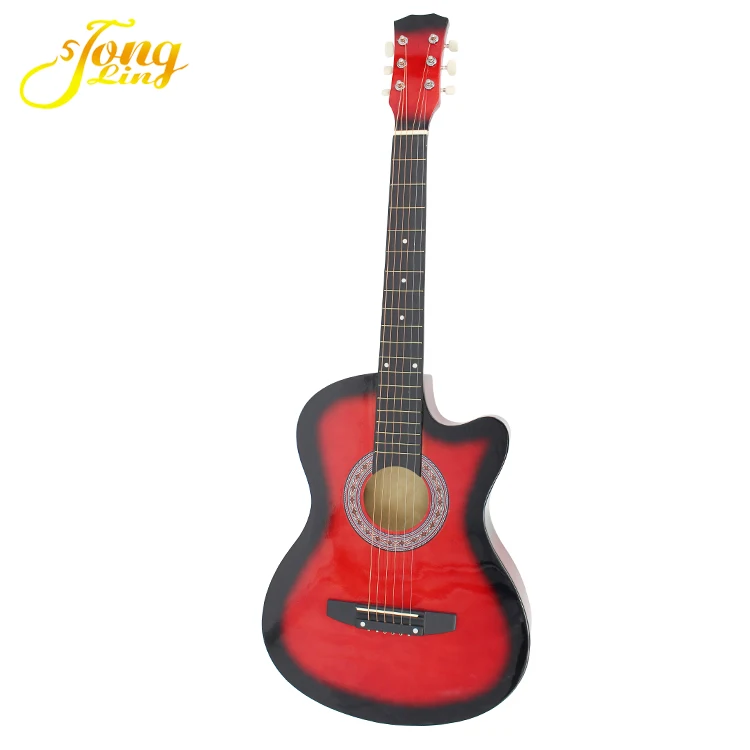 Акустическая гитара 38 дюймов по низкой цене, оптовая продажа музыкальных инструментов
