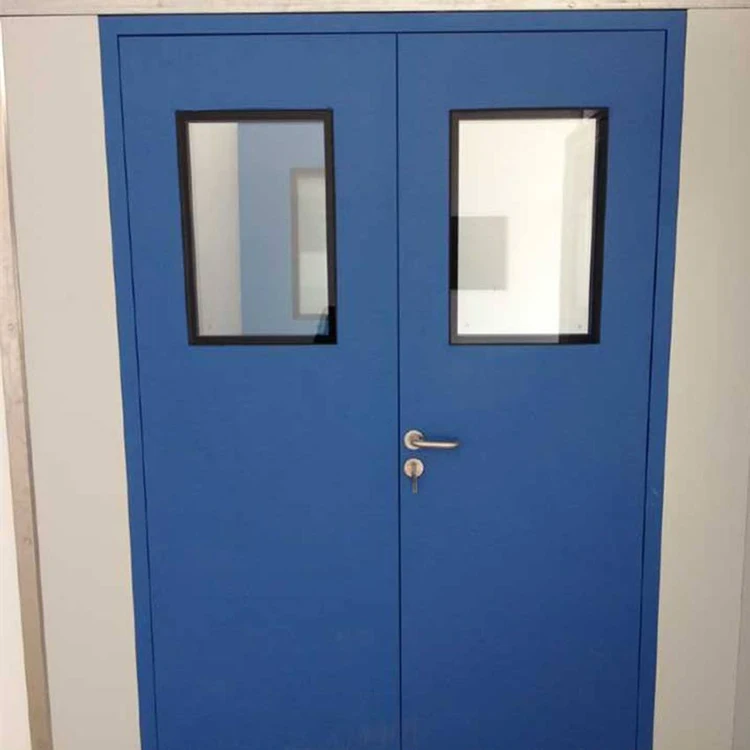 Clean room interlock aluminum door with factory price