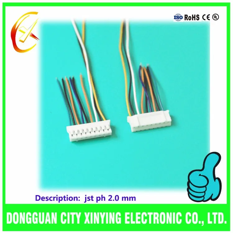 Одобрено ul jst ph 2.0 мм шаг жгут проводов