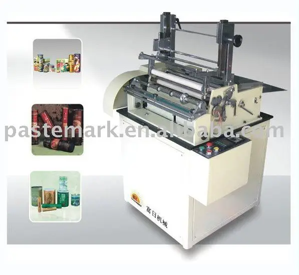 
Paper cans labeling machine 