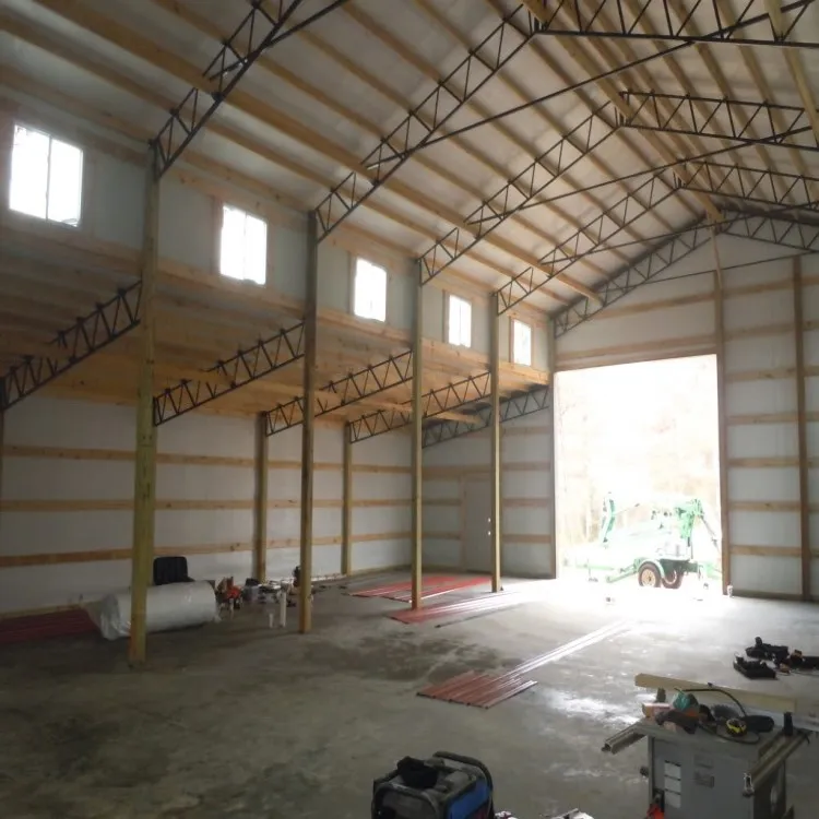 Steel truss structure warehouse steel poultry farms in pakistan