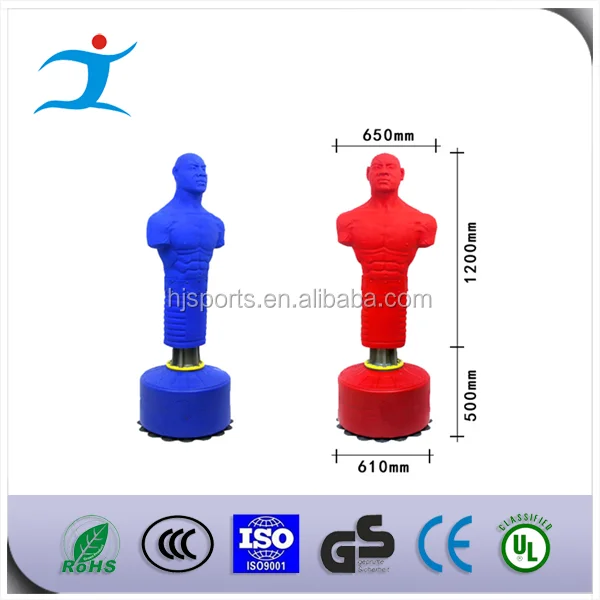 High quality  punch bag body shape free standing  boxing dummy slam man