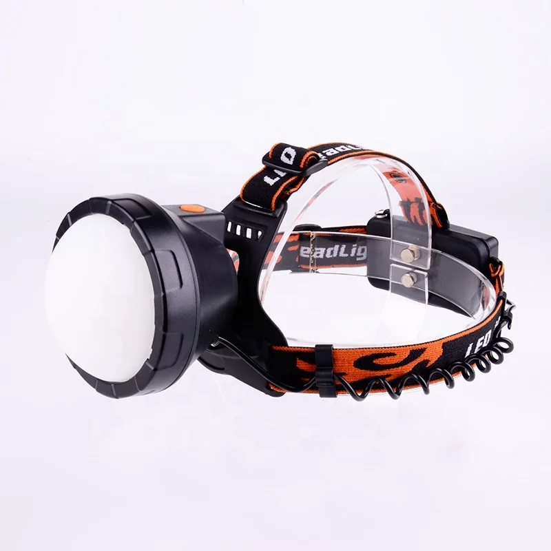 Super Bright 10W 1000 Lumen Long Range ABS Plastic Underground Rechargeable Led Mining Head Torch