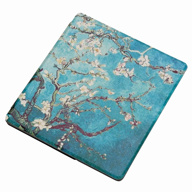 For Kindle Oasis Smart Case , Painted custom leather smart case cover for Kindle Oasis