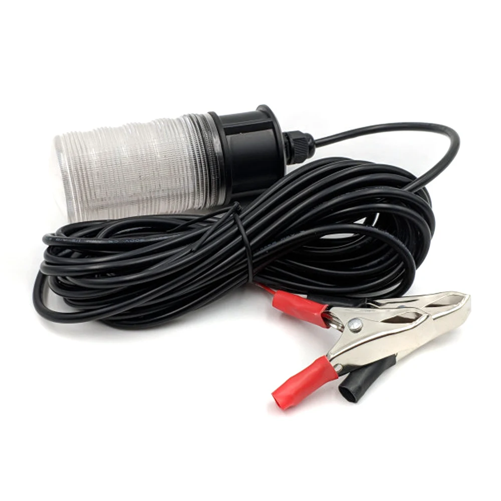 12V LED  Green Underwater Submersible Night Fishing Light 10W 117 LED