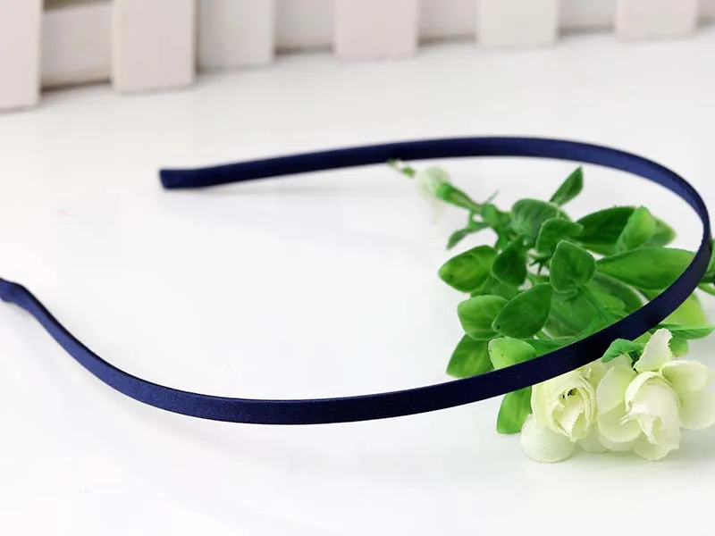 Good Quality Fabric Covered Metal Headband Girls Hairband Headwrap for DIY Hair Accessories Headwear 100 pcs/lot 20 Colors