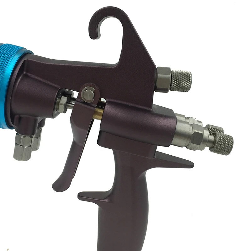 SAT1202 Car Spraying Air Compressor Polyurethane Foam Auto Paint Manual Powder Coating Gun