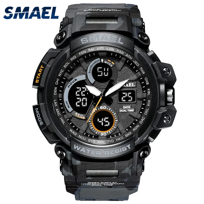 SMAEL Relojes 1708MC analog watch mens sports watch