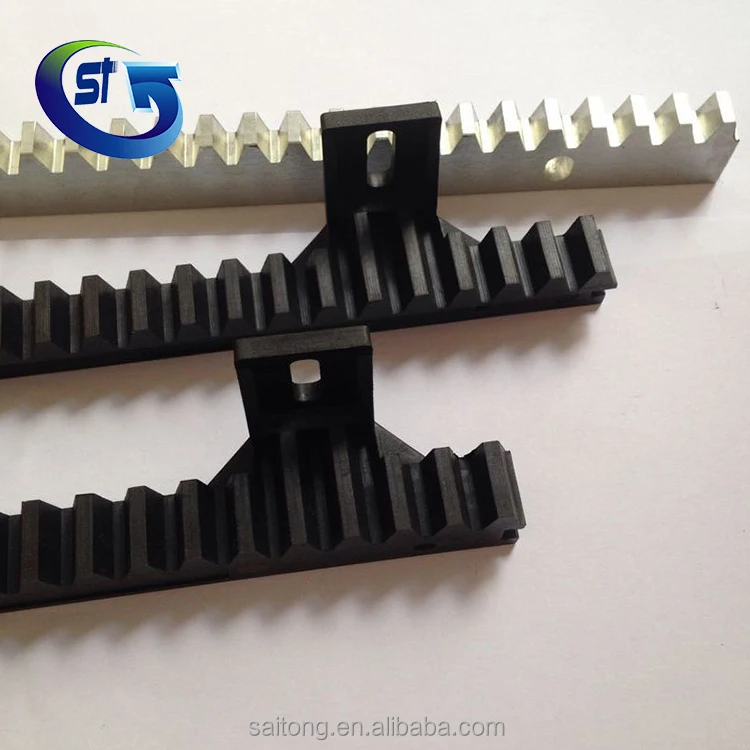 Automatic gates and fencing 2 lugs sliding gear rack for commercial premises