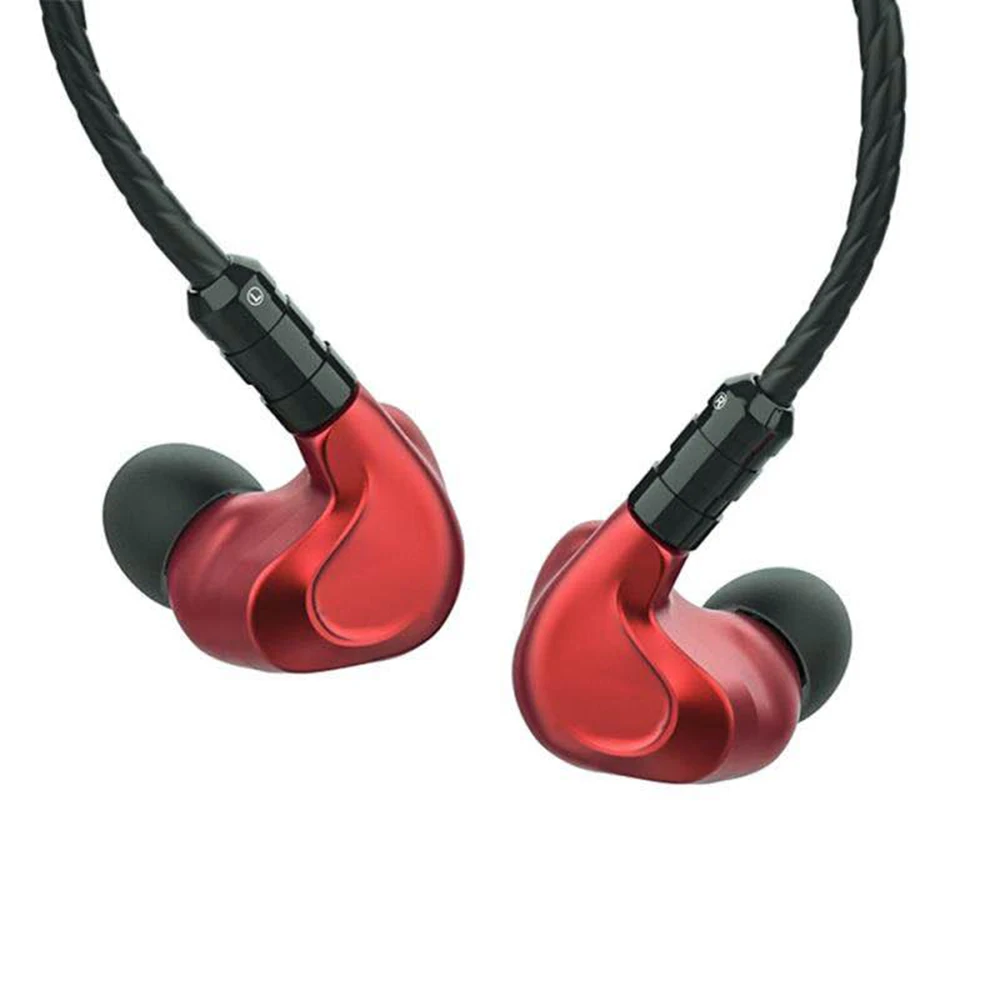 BGVP DMG 2DD+4BA Hybrid Drivers Metal High Fidelity Monitor  In-Ear Earphone