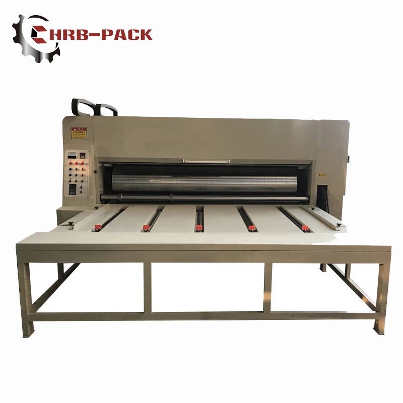 HRB-E Chain feeding four color printing slotting machine