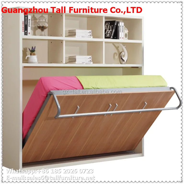 Металл складной horzontal wall bed грамм рейки скрытая кровать