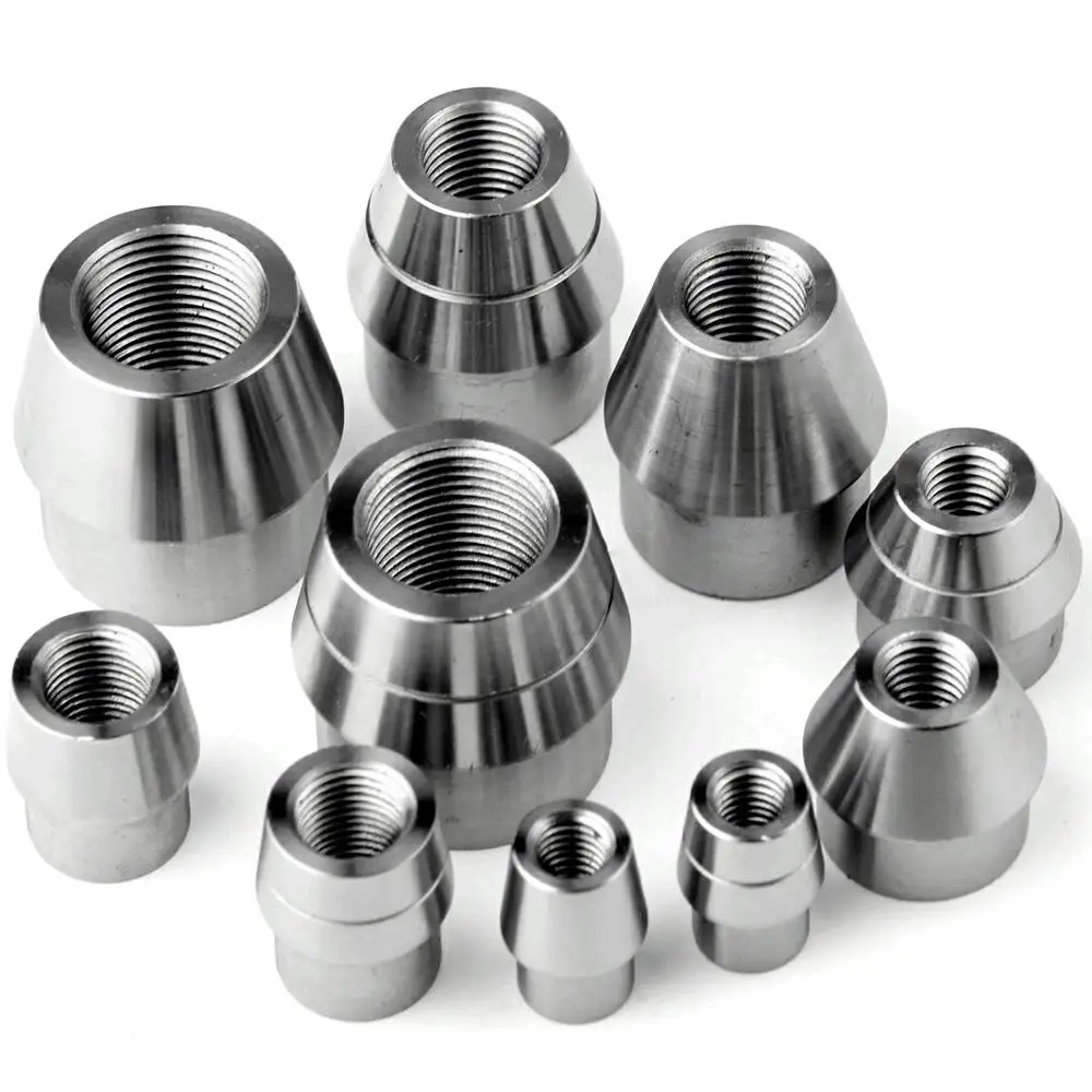 4130 Chromoly Steel thread bung weld in threaded bung tube endfor Heim Joint