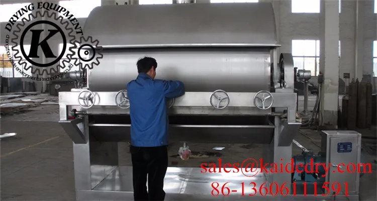 hg drum dryer for drying liquid materials