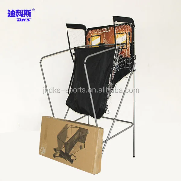 
Foldable Basketball Machine For Double Shot 