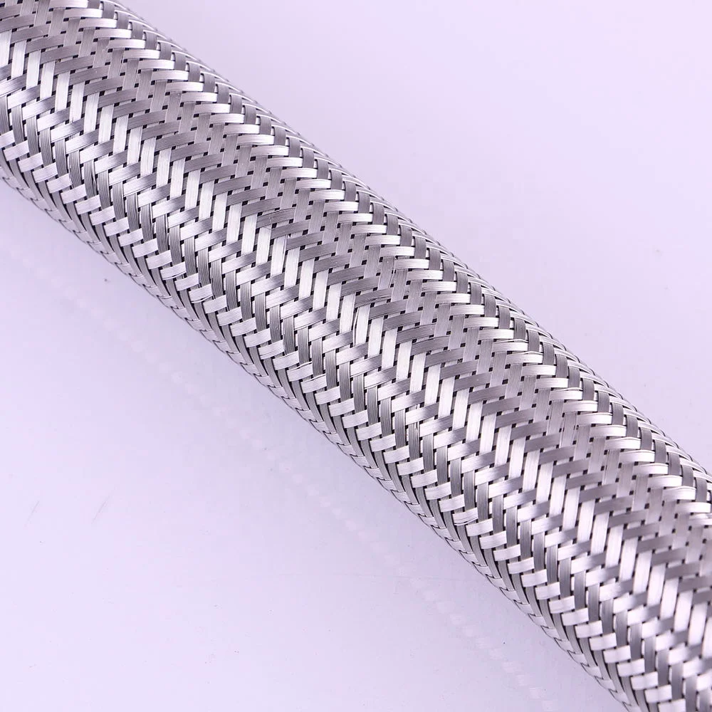 DN25 Water purification Super large flow stainless steel braided High pressure  hose for booster pump