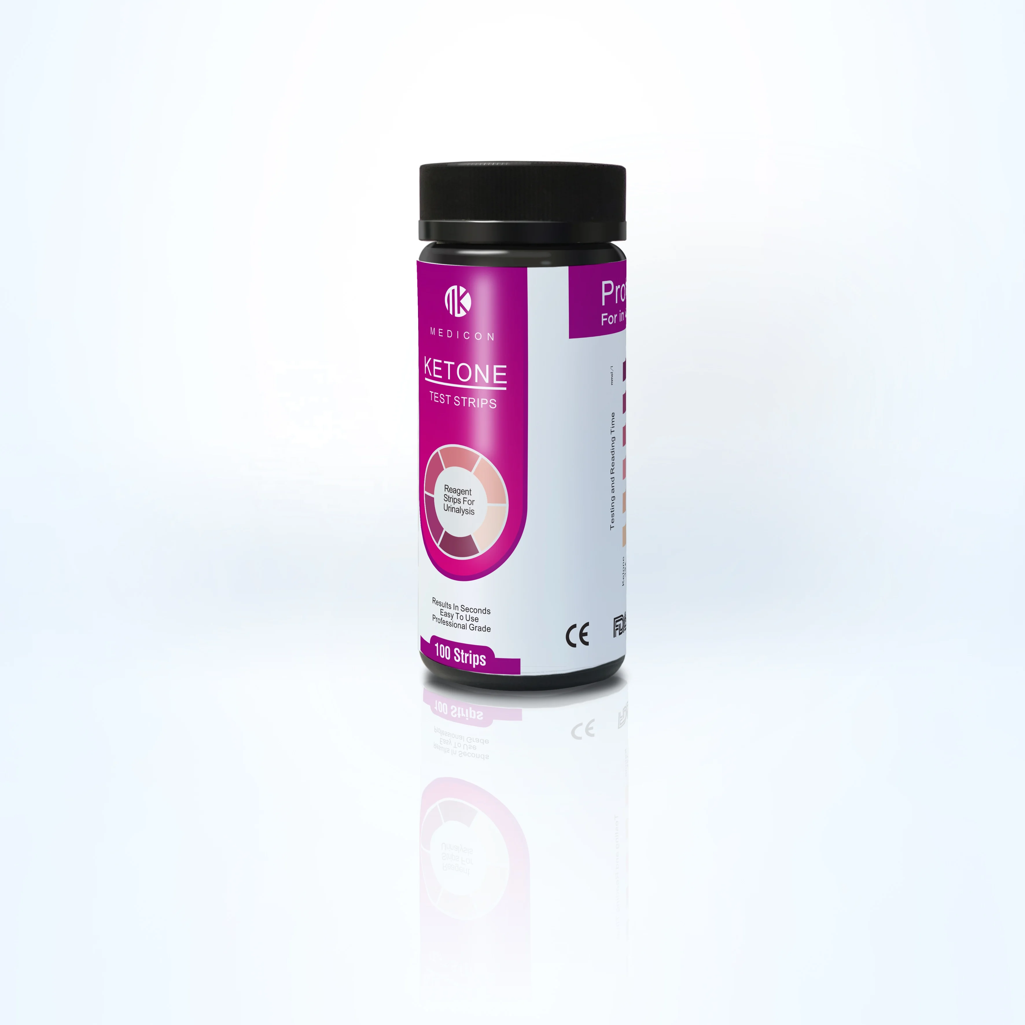 MDK urs-1k urine test strips ketone strip for urine urinalysis