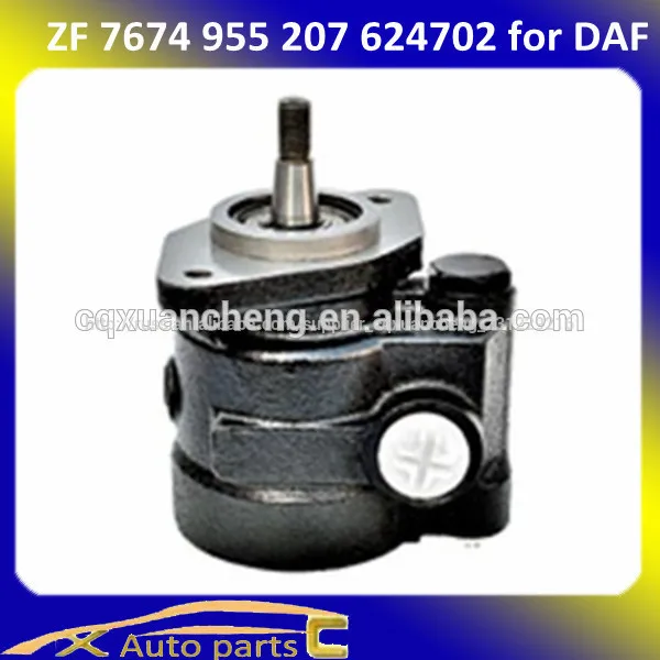 новый бренд для daf насоса гидроусилителя рулевого управления 624702 zf 7674 955 207 zf7674955207