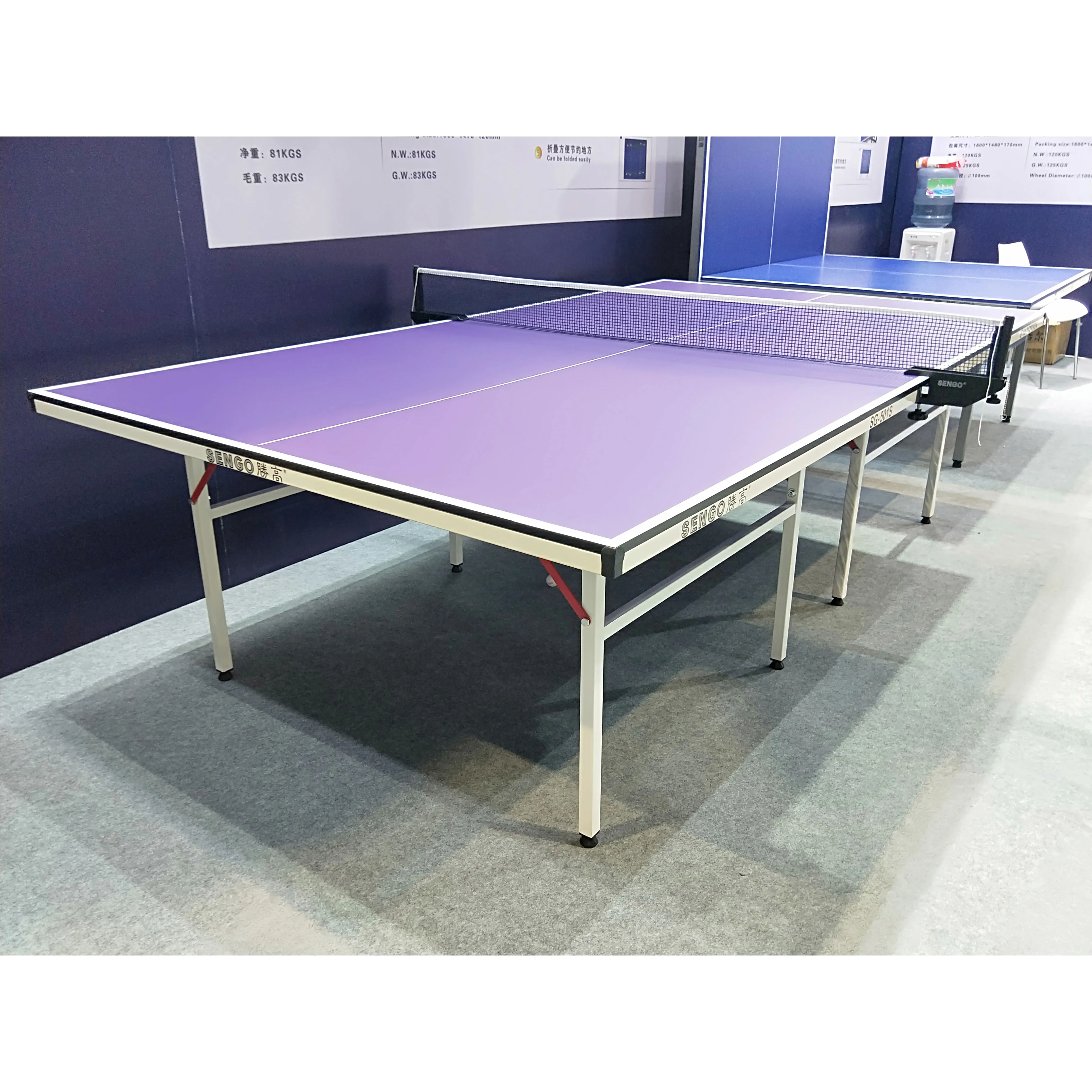Professional indoor 15mm MDF folding table tennis table