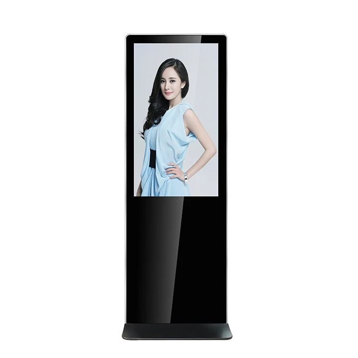 
Floor Stand 32 43 49 55 Inch Android Wifi Lcd Advertising Player Free Stand Totem Digital Signage Display Kiosk 