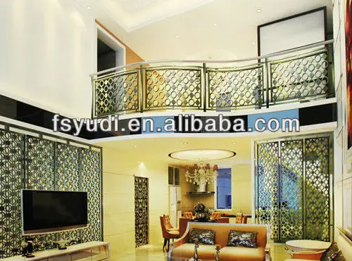 Customized chinese laser cut metal carved antique decorative screen manufacture