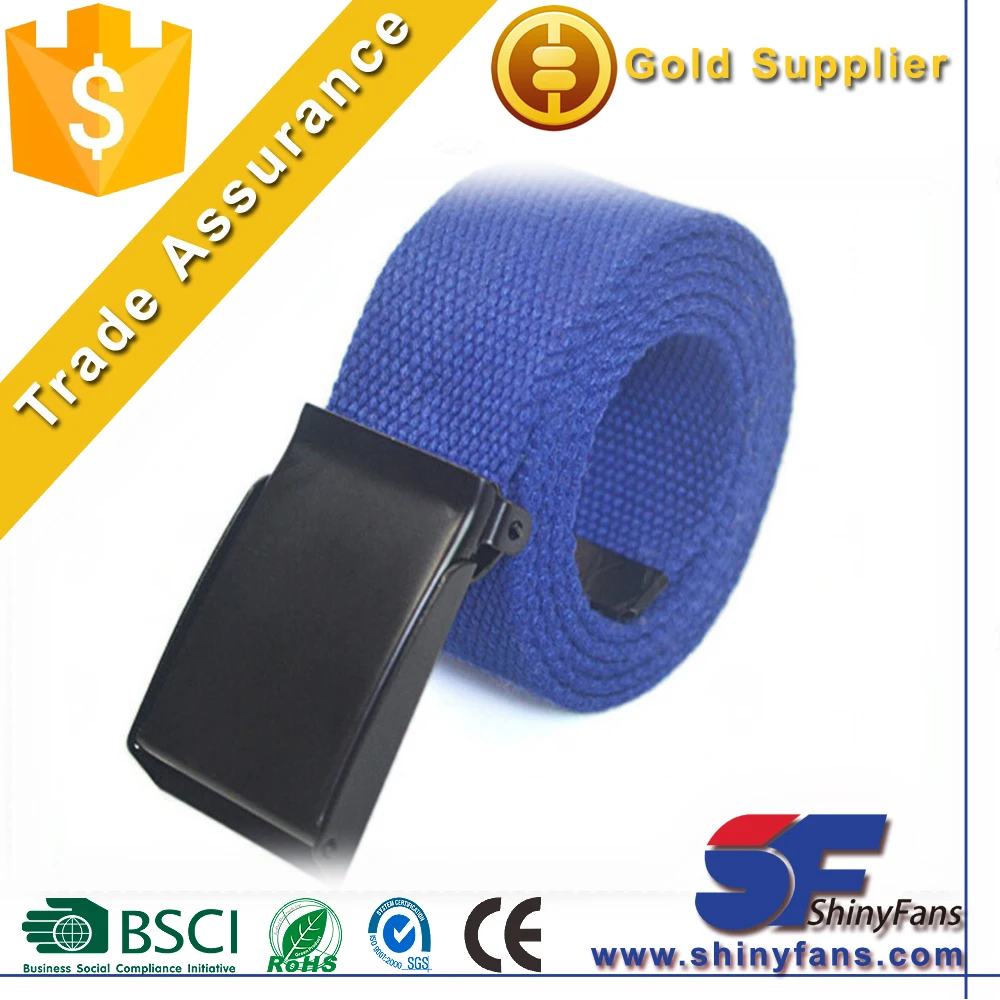 Hot sale fashion good quality stock stretch belt with alloy buckle
