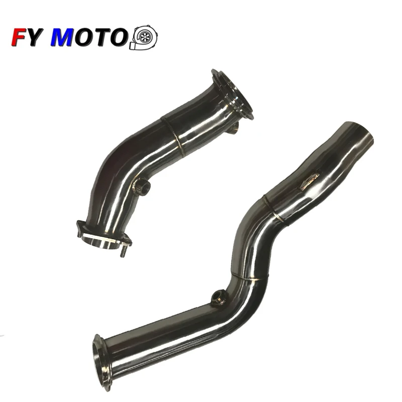Stainless Steel  Exhaust Downpipe  for bmw F80 F82 M3 M4 S55  14+