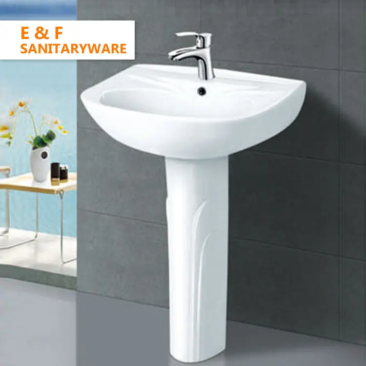 Eiffel contemporary hospital toilet hand wash basins small pedestal ceramic bathroom sink wall hung half round wash basin