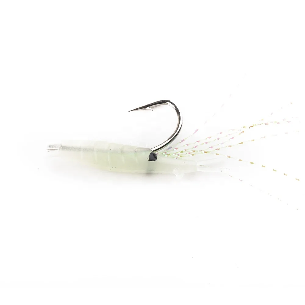 Hengjia Fish skin string hook simulation shrimp 3CM 9G fishing hook