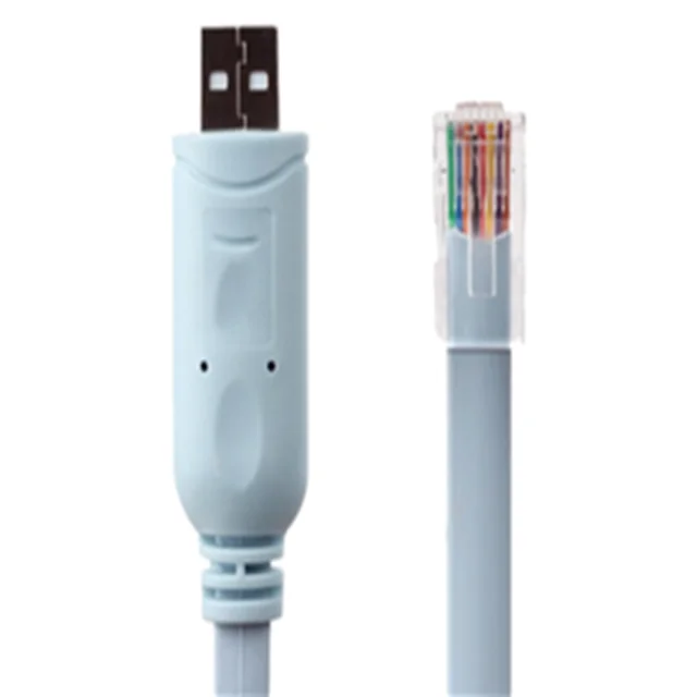 Высокое качество 6Ft ftdi usb RS232 к RJ45 последовательный консольный кабель с FT232RL чипсет