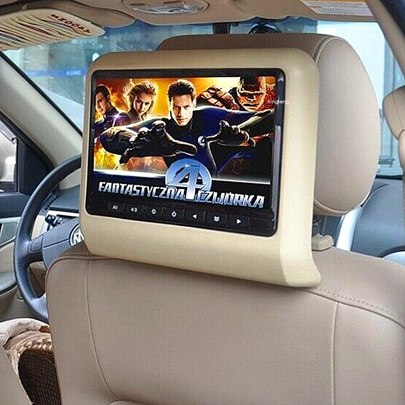 Акционной цене 9 дюймов подголовник вверх ногами DVD портативный Авто заднего сиденья развлекательный автомобиль для контроля уровня сахара в крови с динамик