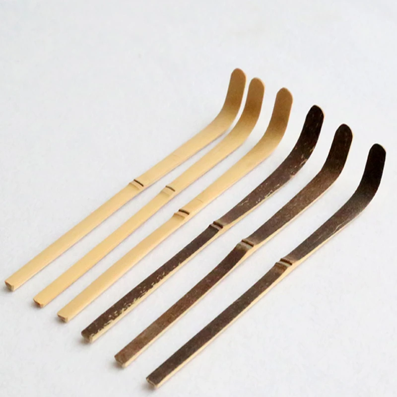 Japanese Exported Black Bamboo Matcha Spoon