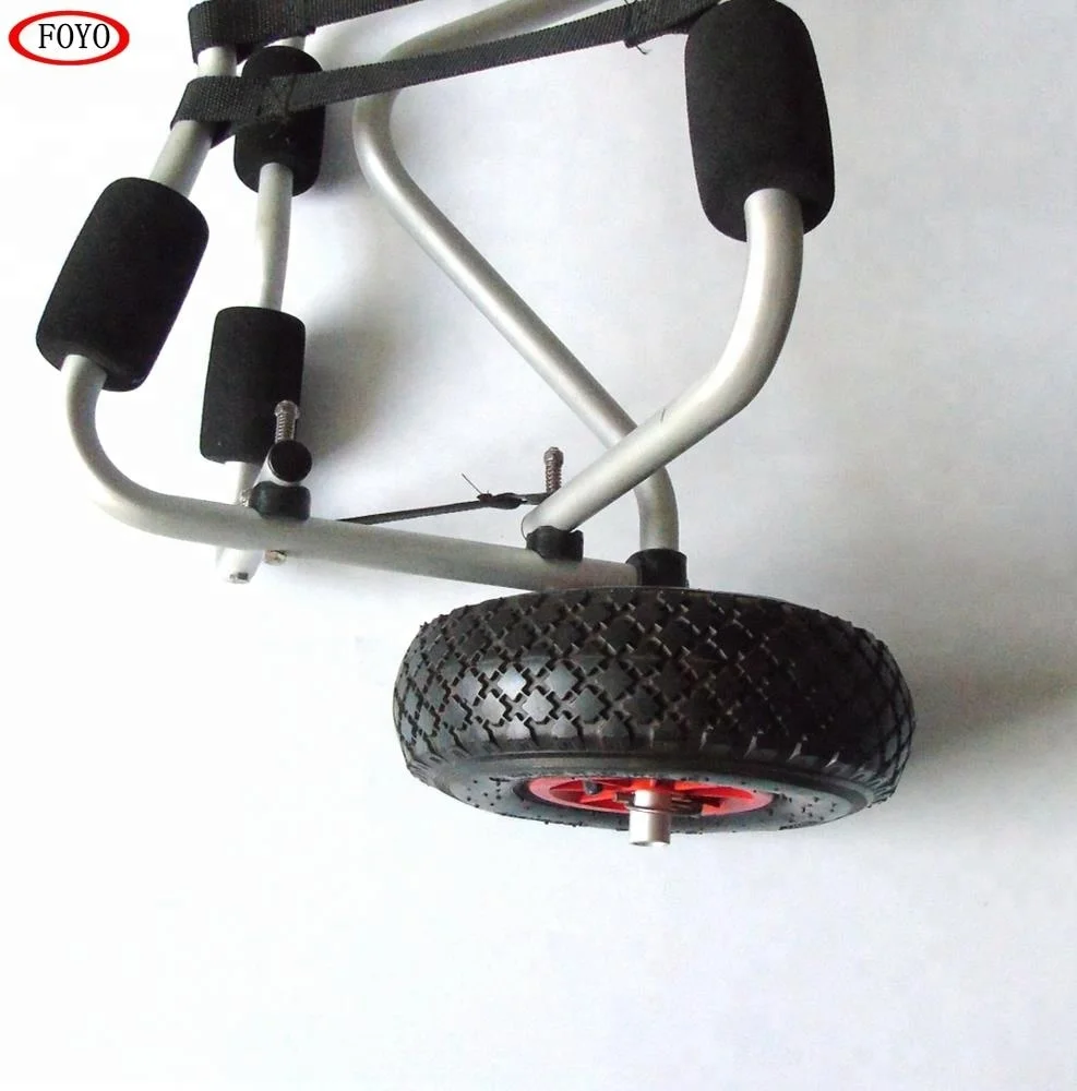 Boat Accessories New Kayak Canoe Boat Carrier Trolley Trailer