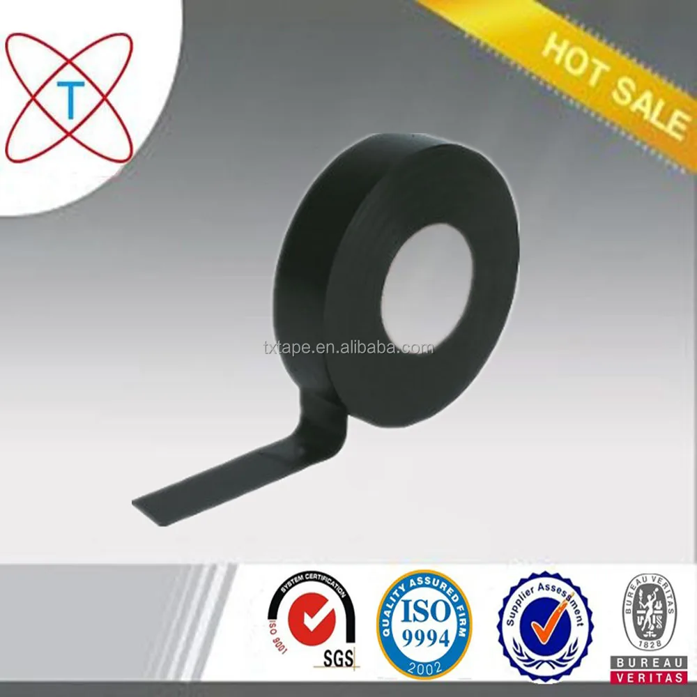 2022 TongXie Black PVC Premium Grade Electrical Tape Detectable Tape Caution tape
