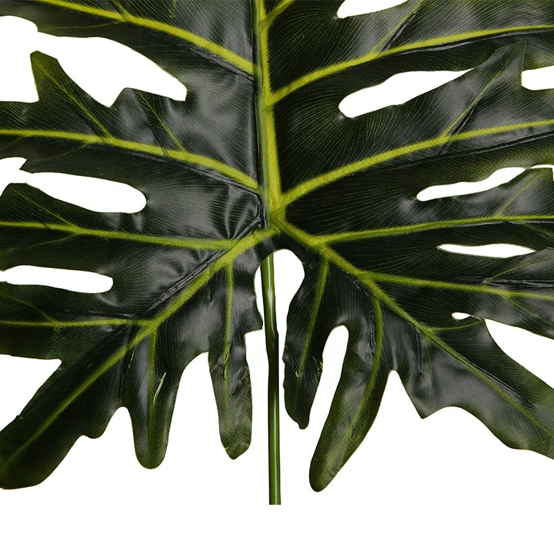 64cm Artificial Philodendron Schott Leaves High Quality Home Decoration