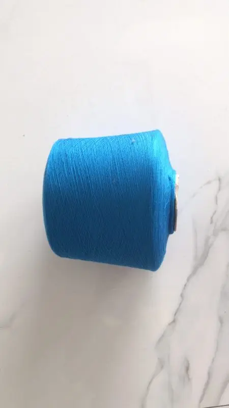 recycled colored polyester spun yarn 31/1