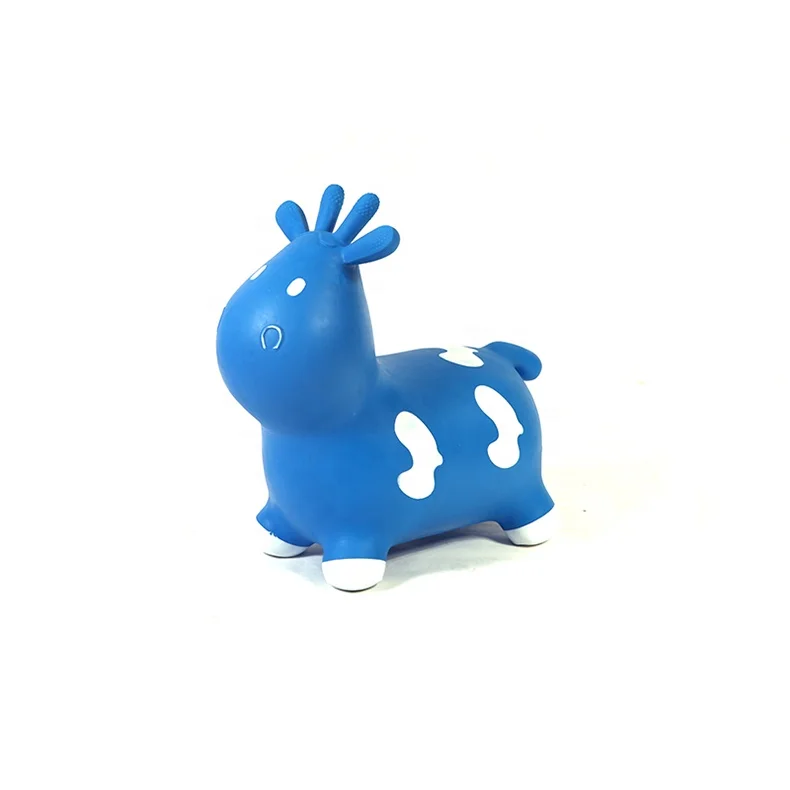 New Style Cow Inflatable Animal Toys Bouncing Rocking Animals Toys on Sale