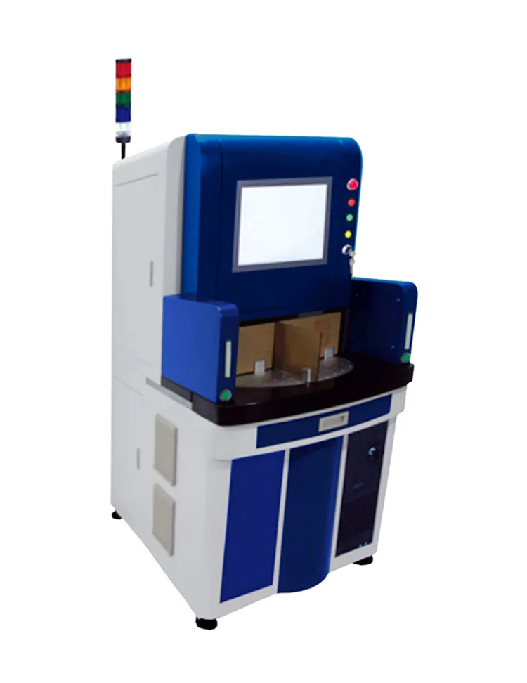 
High precision ceramic/crystal/PCB/plastic 355nm UV laser marking machine 3/5W 