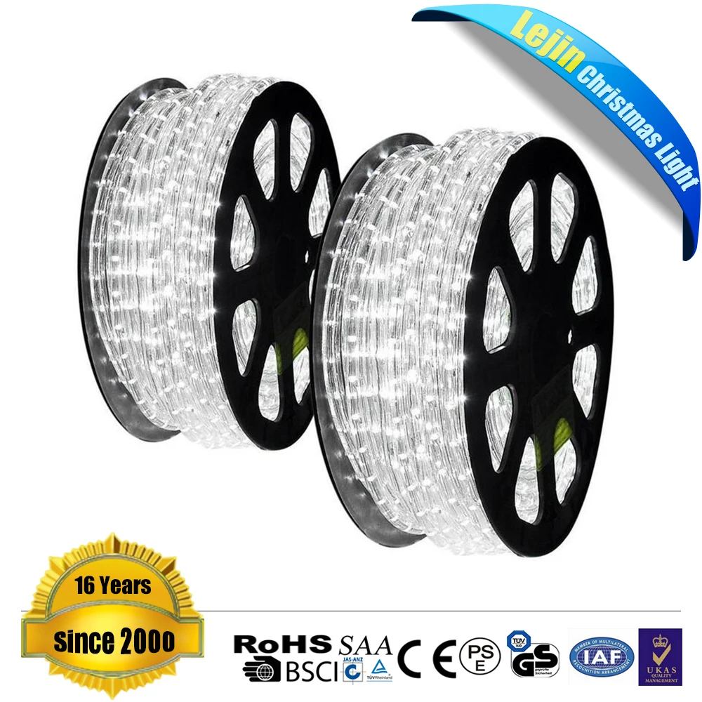 Белый 240 В 3 wire rope light