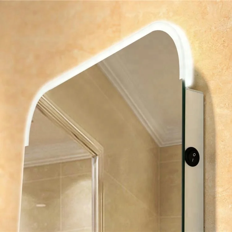 Led Light Magnifying Up Mirror Touch Sensor Switch