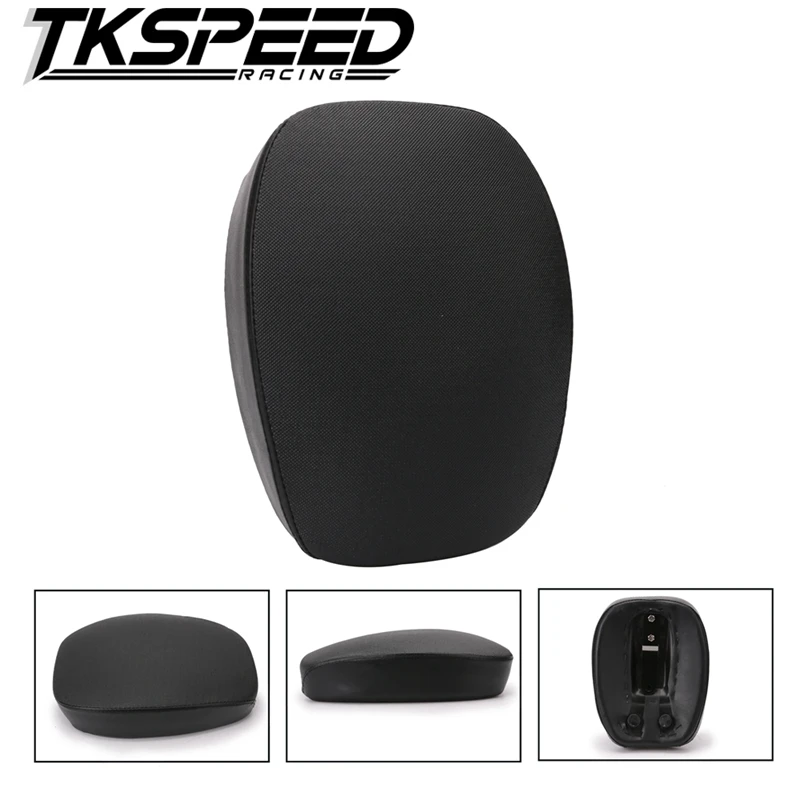 Черный кожаный коврик для заднего сиденья мотоцикла для Sportster XL 1200 883 72 48 2010-2016