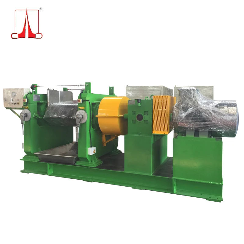 silicone rubber plastic mill mixer mixing machine for sheet open mixing mill with hollow roller