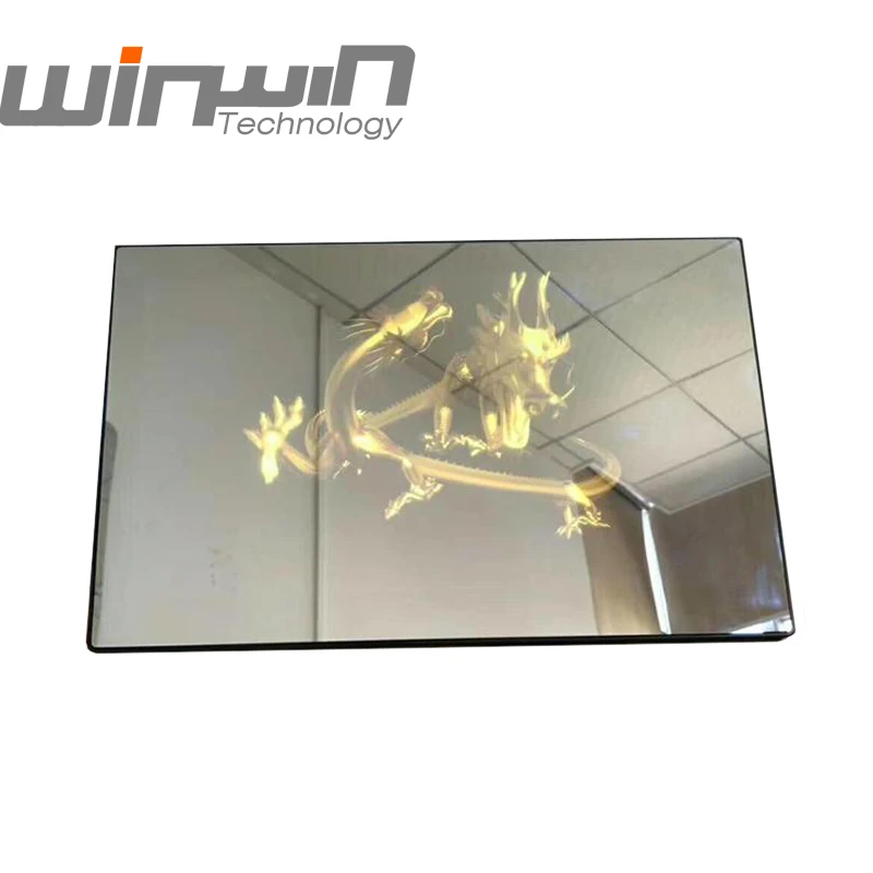 21.5' Magic mirror photo booth LCD screen advertising display digital kiosk with sensor