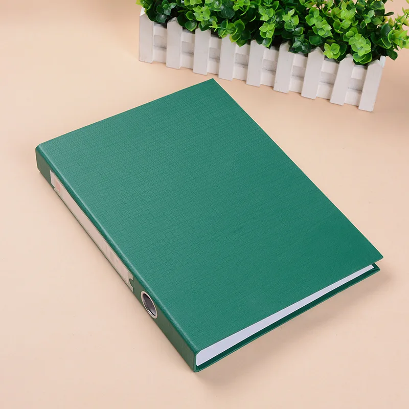 Recycled Cardboard Lever Arch File Folder 2 Ring File Folder A4 Size 2 Hole Metal Ring Binder File Folder