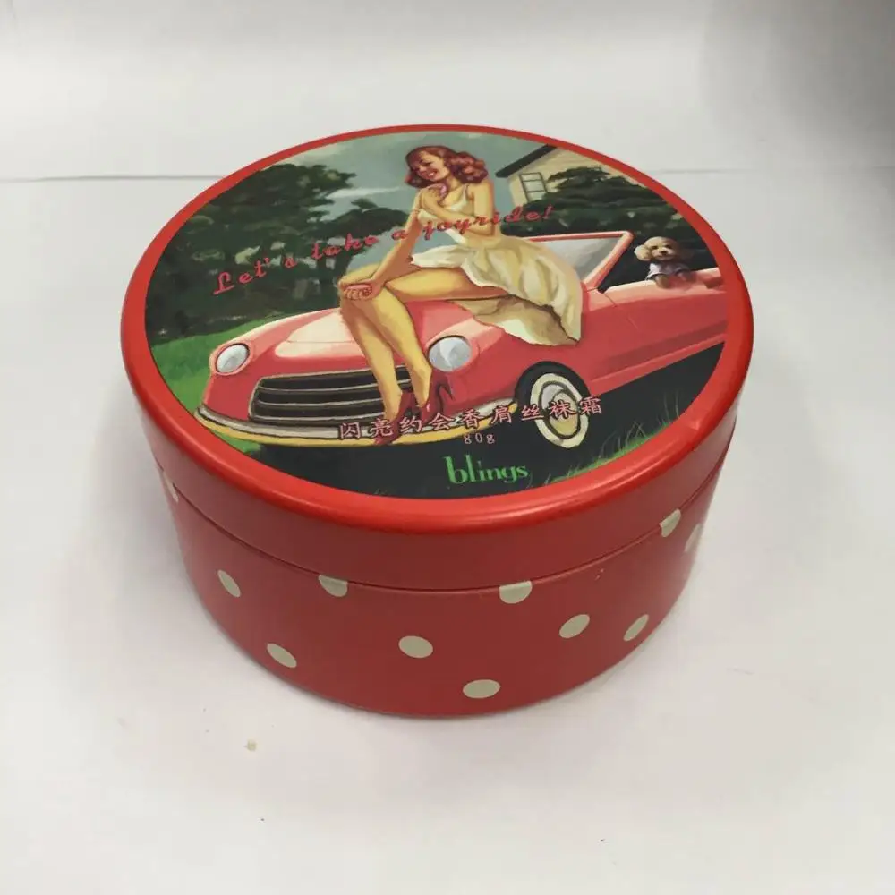 Round Tin Watch Box for Disney Brand