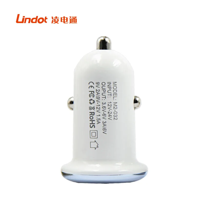 
2021 new arrivals new trending 12V qualcomm quick charge adapter multi mobile phone car accessories 1usb port QC3.0 car charger 