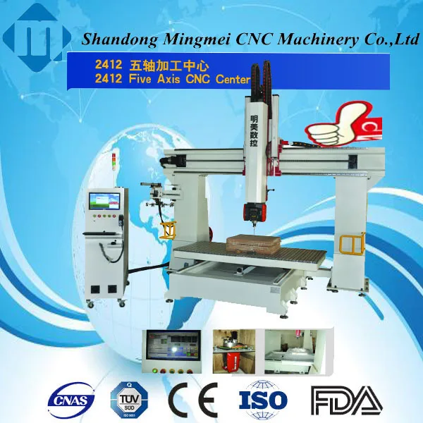 Maxicut italy HSD spindle 5-axis machining 5-axis mill cnc router