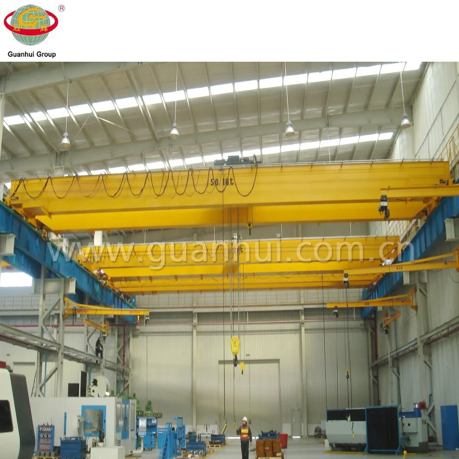 
double girder bridge crane 32 ton for steel market 