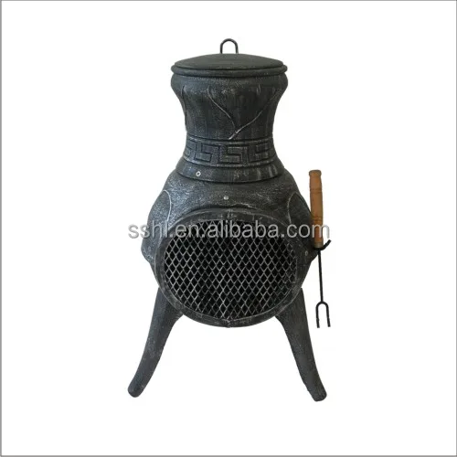 outdoor heater cast iron chimenea